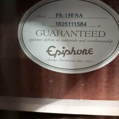 Epiphone PR150 with Bag - Used image 3