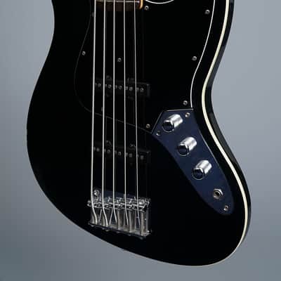 Fender Japan AJB-V Aerodyne Jazz Bass MIJ 2011 - Black image 3