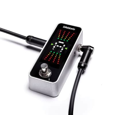 D'addario Planet Waves PW-CT-20 Chromatic Pedal Tuner - Chrome image 3