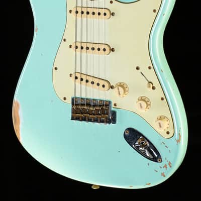 Fender Custom Shop "The 63" 1963 Stratocaster Relic Surf Green 65 C (151) image 1