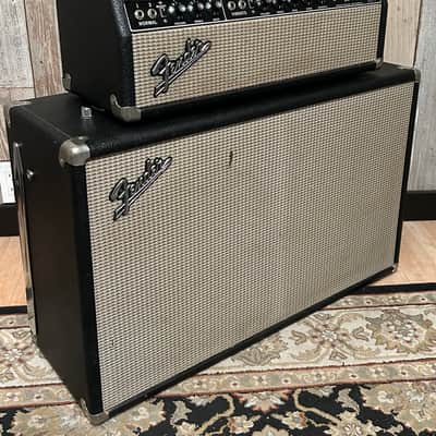 1966 Fender Bandmaster 40-Watt 2-Channel 2x12" Piggyback Guitar Amp , Clean as can be! image 8