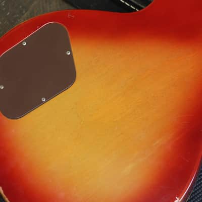 1973 Gibson Les Paul Deluxe Electric Guitar Cherry Sunburst + OHSC image 14