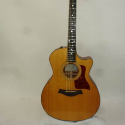 2003 Taylor 314-ce-L4 Grand Auditorium Cutaway Acoustic Electric Guitar w/ Case image 2