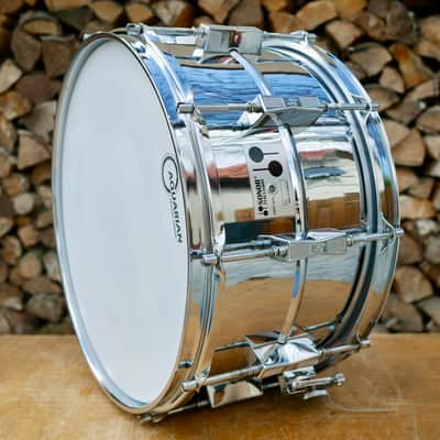 Sonor D-508 D508 Phonic 14" x 8" 10-Lug Ferro-Manganese Steel Snare Drum RARE image 14