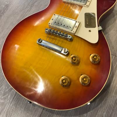 GIBSON CUSTOM SHOP 1958 50's style Les Paul standard VOS 2015 Washed Cherry Nickel Hardware image 2