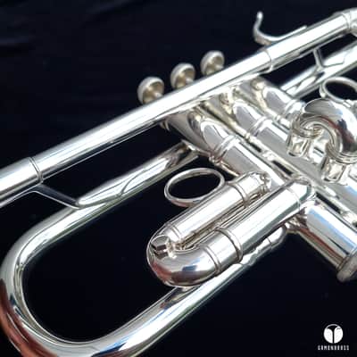 Bach Stradivarius C 180SL- 229 Chicago large lightweight trumpet case mouthpiece gamonbrass image 13