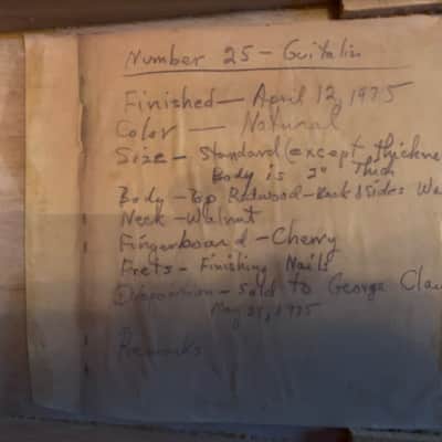 Lyle Mayfield #25 Guitalin 1975 Natural image 8