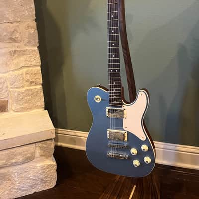 Fender Limited Edition Parallel Universe Series Troublemaker Telecaster Deluxe 2018 Ice Blue Metallic image 1