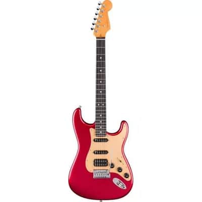 FENDER - LIMITED EDITION AMERICAN ULTRA II STRATOCASTER HSS, SINISTER RED image 1