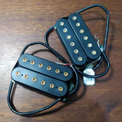 DiMarzio IGNO DP285 Bridge / Fusion Edge Neck Ihwpmn2 HH pickup set - Black image 3