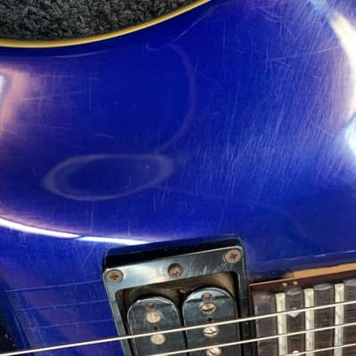 Schecter C-1 Diamond Series Blue with case image 11