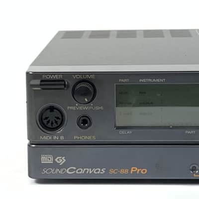 Roland Sound Canvas SC-88 Pro Desktop MIDI Sound Module 1998 TGHM image 3