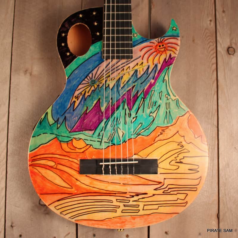 WASHBURN Festival CUSTOM ART Guitar - EACT42S Classical Thinline image 1