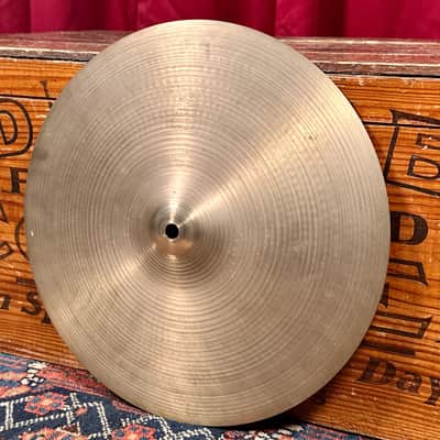 14" Zildjian A 1960s Hi-Hat Cymbal Pair 770g/840g *Video Demo* image 9