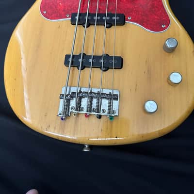 Yamaha BB Limited 5 (BB LTD 5) – 1990s – Natural Finish – Warmoth Neck – Vintage 5-String Bass image 3