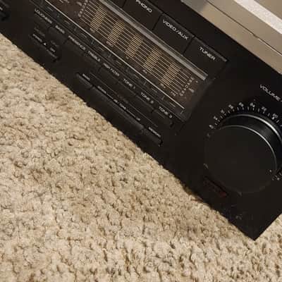 Yamaha Vintage Yamaha R-100 AM/FM Stereo Receiver 80s - Black metal case image 5