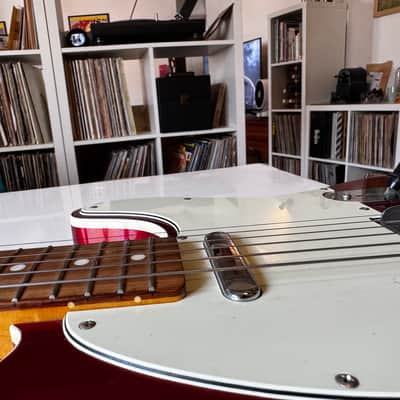Reissue Telecaster Custom 62 (1985-1999) Fingerboard Rosewood Candy Apple Red image 12
