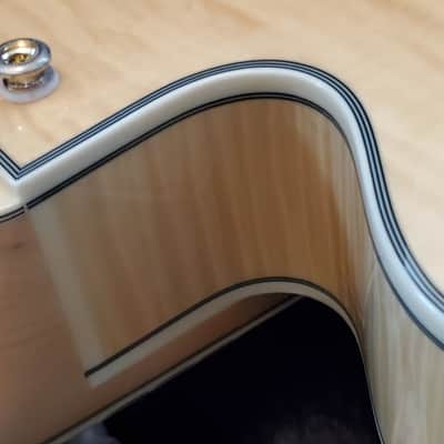 D'Angelico Excel EX-59 Hollow Body Single Cutaway with Stairstep Tailpiece 2010s - Natural image 6