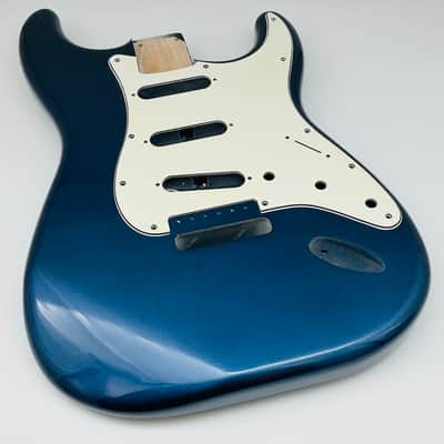 Show Me Nitro Finishes 3lbs 12oz Nitro Lacquer S-Style - Dark Lake Placid Blue image 1