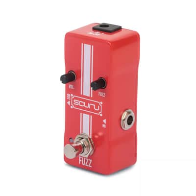 SCURU FUZZ Guitar/Bass Fuzz Effect Pedal VOL/FUZZ Versatile Sound made by Caline image 3