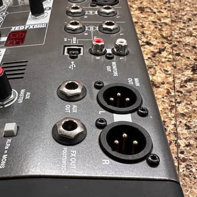 Allen & Heath ZEDi-10FX Compact 10-Input Hybrid Mixer/USB Interface with Effects 2016 - Present - Black image 6