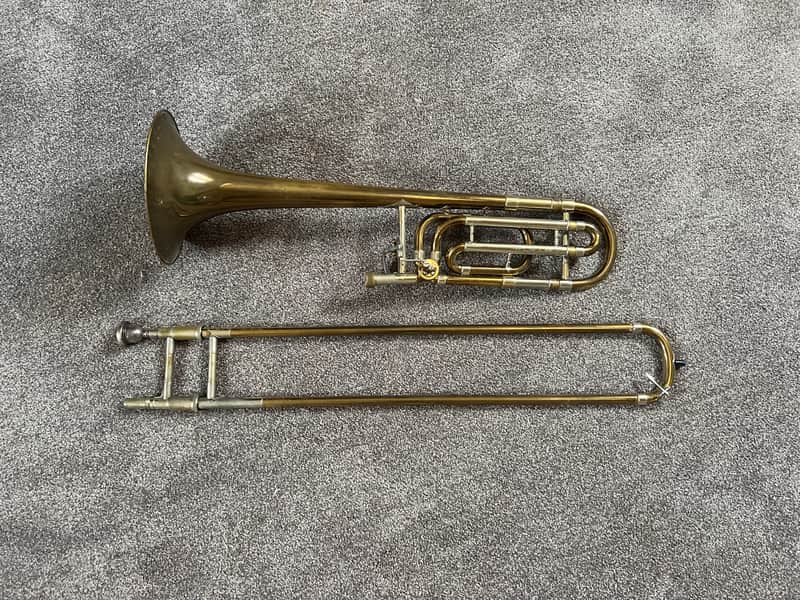 vincent bach stradivarius Model 42 Vintage Elkhart Tenor Trombone – ca. 1969 – F Attachment 1969