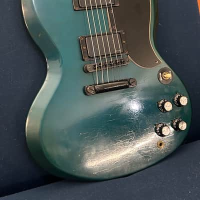 Gibson Vintage SG Showcase 1988 Metallic Blue RARE image 3