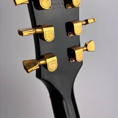 1985 Gibson Les Paul Custom Ebony, Gold Hardware All Original!  w/OHSC image 6