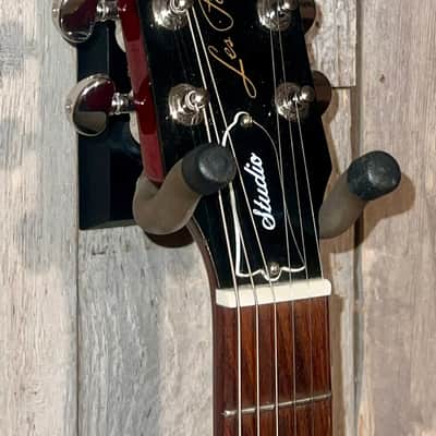 Sweet 2013 Gibson Les Paul Studio Deluxe II Wine Red, Upgraded Bigsby OHSC image 9