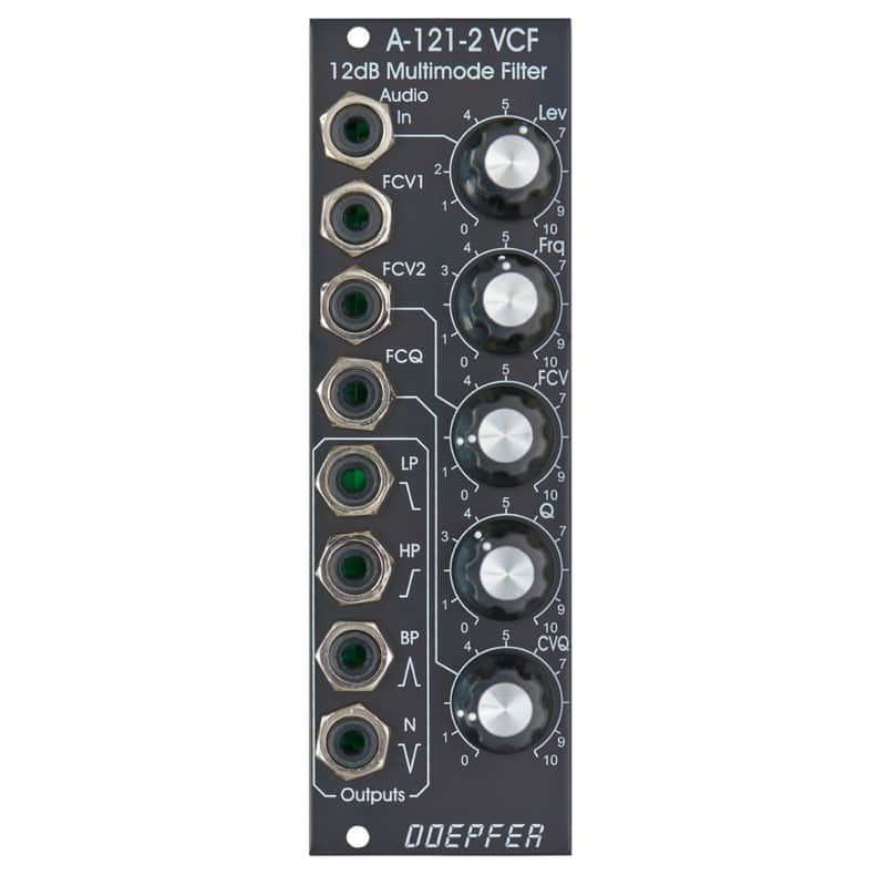 Doepfer A-121-2V 12b Multimode Filter Eurorack Module (Black) | Reverb