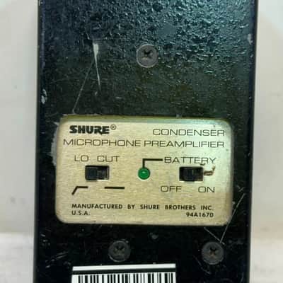 SHURE ILP-INLINE Microphone Preamp for SM98/SM91 #MS3032 (One) THS image 2