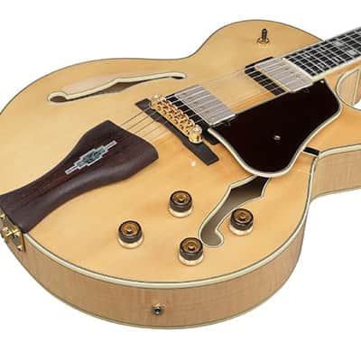 Ibanez LGB30 NT George Benson Signature Hollowbody Electric Guitar. Natural with Case image 7