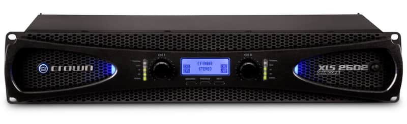 Crown XLS 2502 2-channel 775 Watts @ 4-Ohm DJ / PA Power Amplifier With DSP, Only 11 LBS image 1