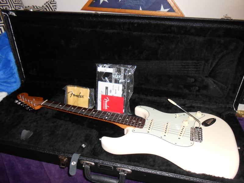 Fender 2007 60's Stratocaster build  Olympic White w/ American Original 65's and G&G case image 1