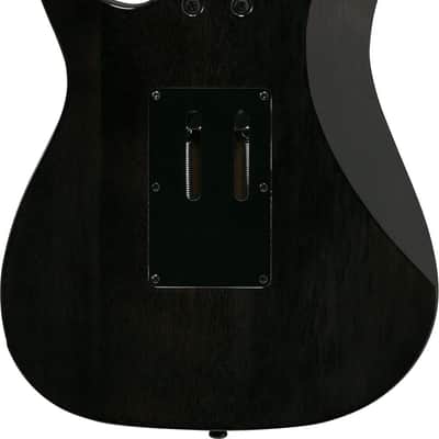 Ibanez RG450QMB Standard Electric Guitar, Jatoba Fingerboard, Transparent Gray Burst image 3