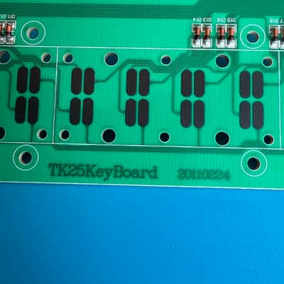 AKAI MPK 25 MIDI Controller Keyboard Part: Key Contact PCB Circuit Board image 6