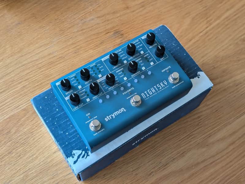 Strymon NightSky Time-Warped Reverberator 2020 - Present - Blue image 1