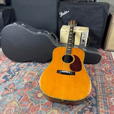 Morris D41 Style Dreadnought Model W-40 Jacaranda Solid Spruce - 1974 image 8