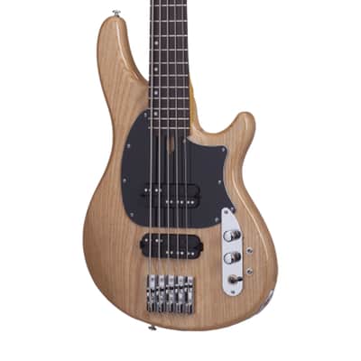 Schecter 2495 CV-5 5-String Bass w/ Maple Fretboard Ivory | Reverb