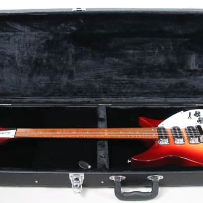 1989 Rickenbacker Model 350 FireGlo Semi Hollow Electric Guitar CLEAN! MUST SEE image 2