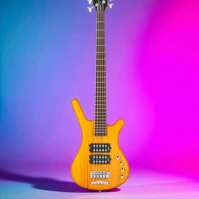 Warwick RockBass Corvette $$ | 5-String | Honey Violin Transparent Satin image 5