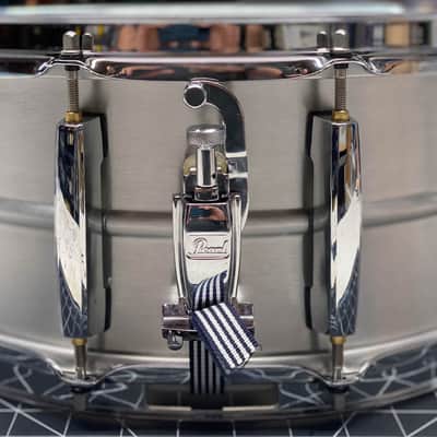 Pearl STE1465AL 14x6.5" Sensitone Elite Aluminum Snare Drum 2010s - Aluminum image 2