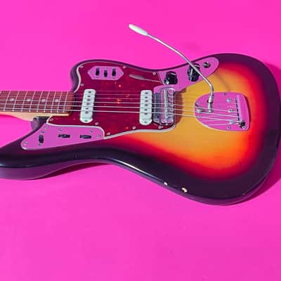 Fender Jaguar 1965 Super Clean- 3-Color Sunburst 100% Original image 8