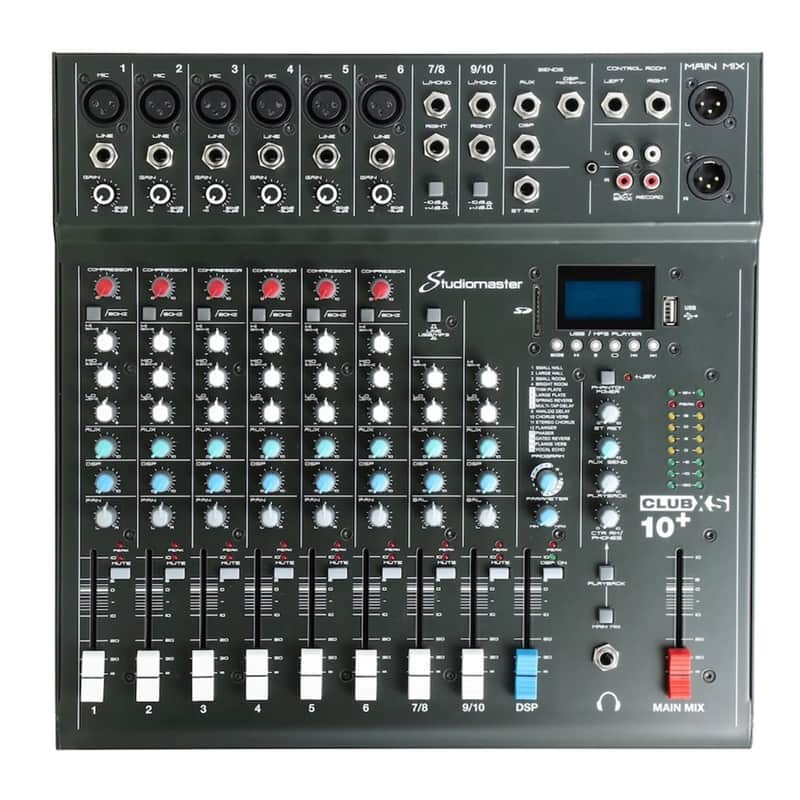 Studiomaster Club XS 10 Plus Mixer image 1