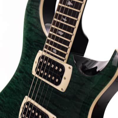 PRS SE Custom 24 Quilt 2026 - Present - Teal Black 3423gr image 6