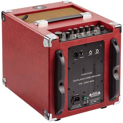 PJB Phil Jones Bass BG-150 2023 - Red-Flightcase 150 Watt Bass Combo image 2