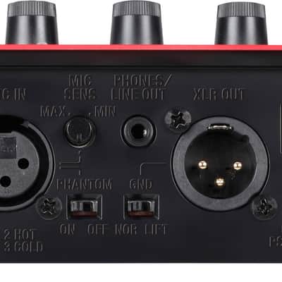 Boss VE-2 Vocal Harmonist Multi-Effect Unit - Red image 4