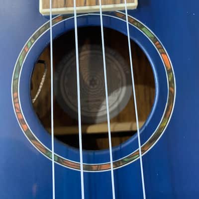 Fender Dhani Harrison Ukulele Sapphire Blue #CAU2112040 (1lbs, 9.2oz) image 3