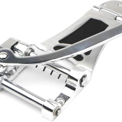 Electric Guitar Vibrato Tremolo Bridge Tailpiece Big Rocking Rod Pulling String Board for LP, ETC Chrome image 4