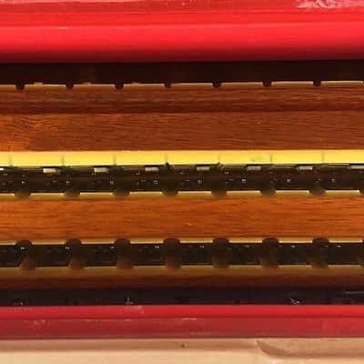 8160 - Burled Mahogany Petosa Artista "Compatto" Piano Accordion LMMM 34 96 image 7